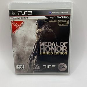 MEDAL OF HONOR, Limited Edition.  PS3 Video Game
